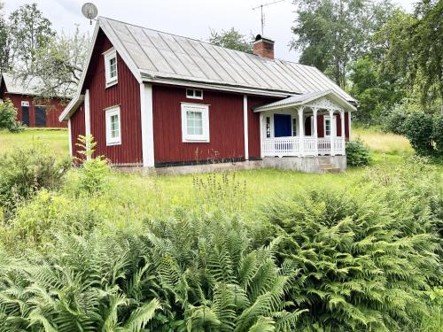 Small red cottage located close to forest outside Virserum